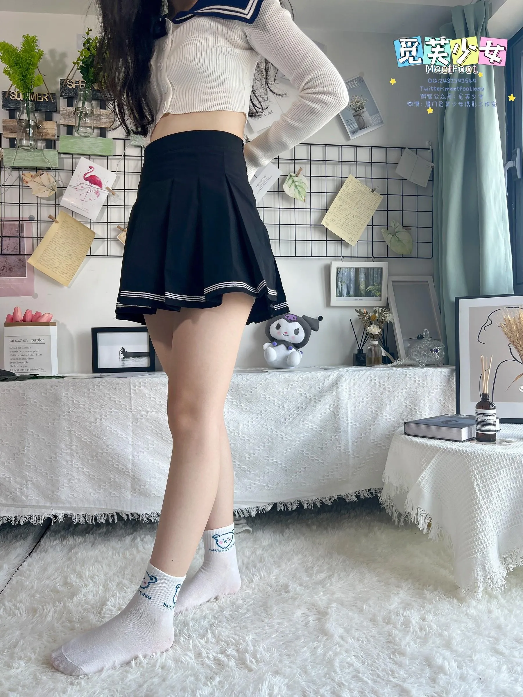 [觅芙少女]NO.018 JK短裙美少女-1 [105P]插图2